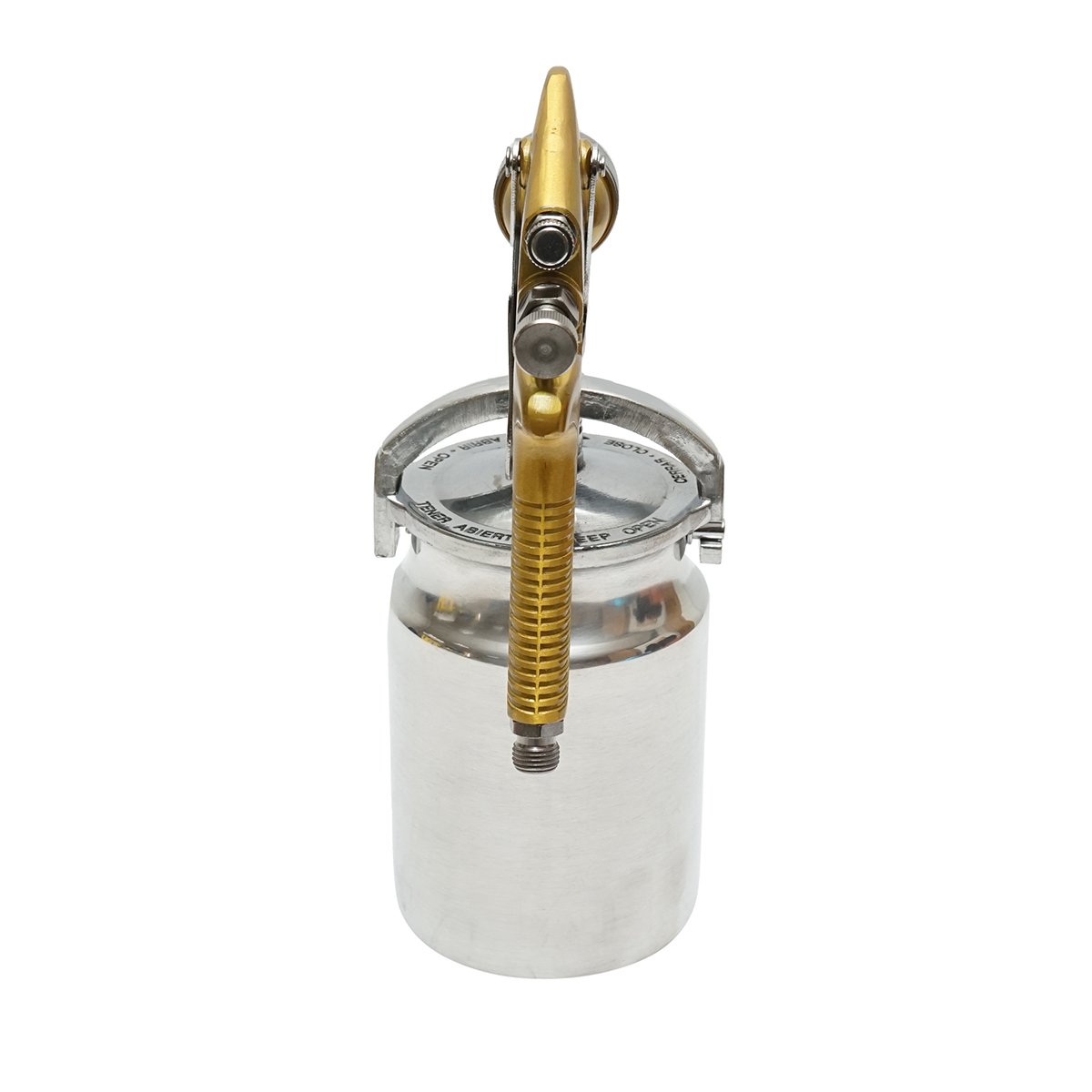 Pistol de vopsit cu aer comprimat 1000ml, debit 160-240ml/min, duza 1.8mm, presiune max. 3.5 bar Crownman